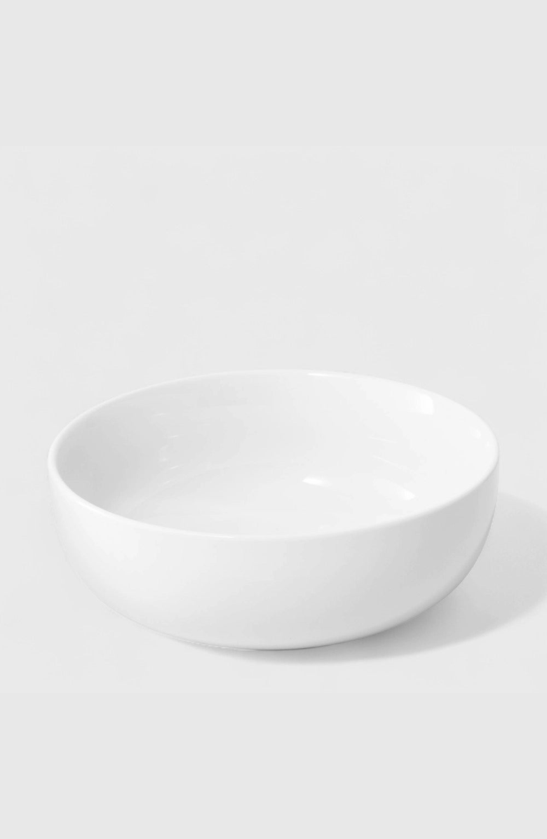 PUBLIC GOODS Ceramic Serving Bowl, Main, color, White