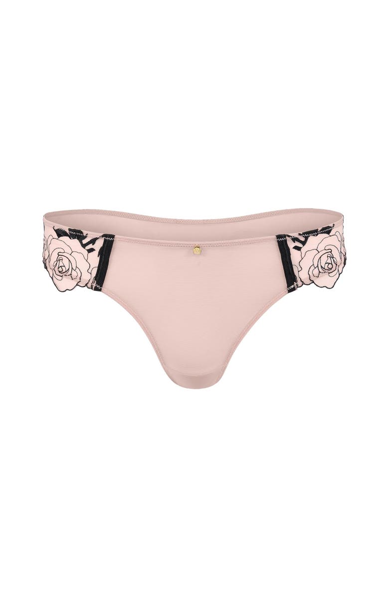 Adore Me Rosita Thong Panties, Main, color, Medium Beige