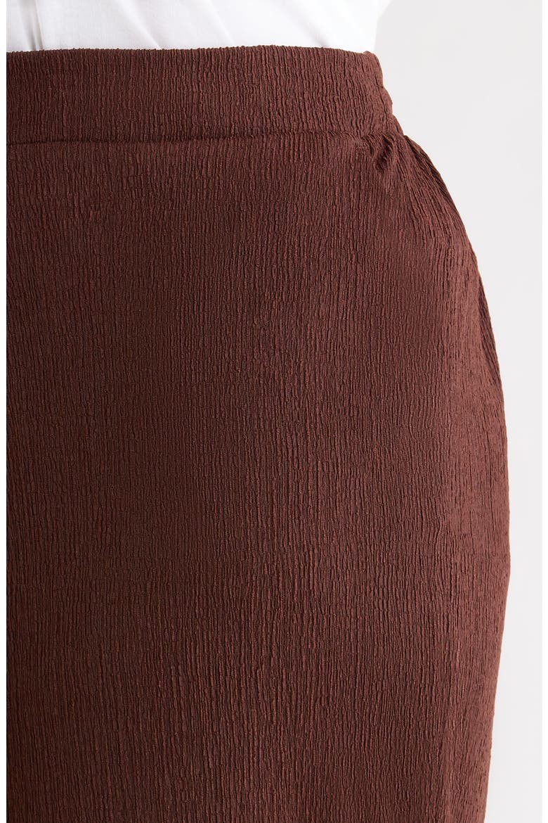 Knit Pull-On Wide Leg Pants, Alternate, color, DARK CHOCOLATE