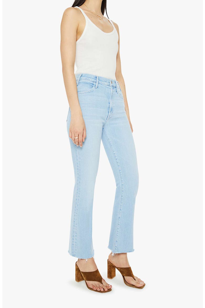 The Hustler Frayed Ankle Jeans, Alternate, color, BALLS IN YOUR COURT