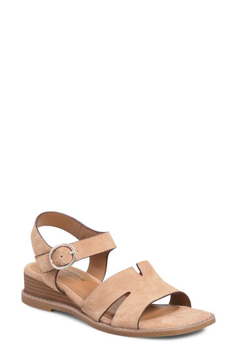 Maira Slingback Wedge Sandal (Women)