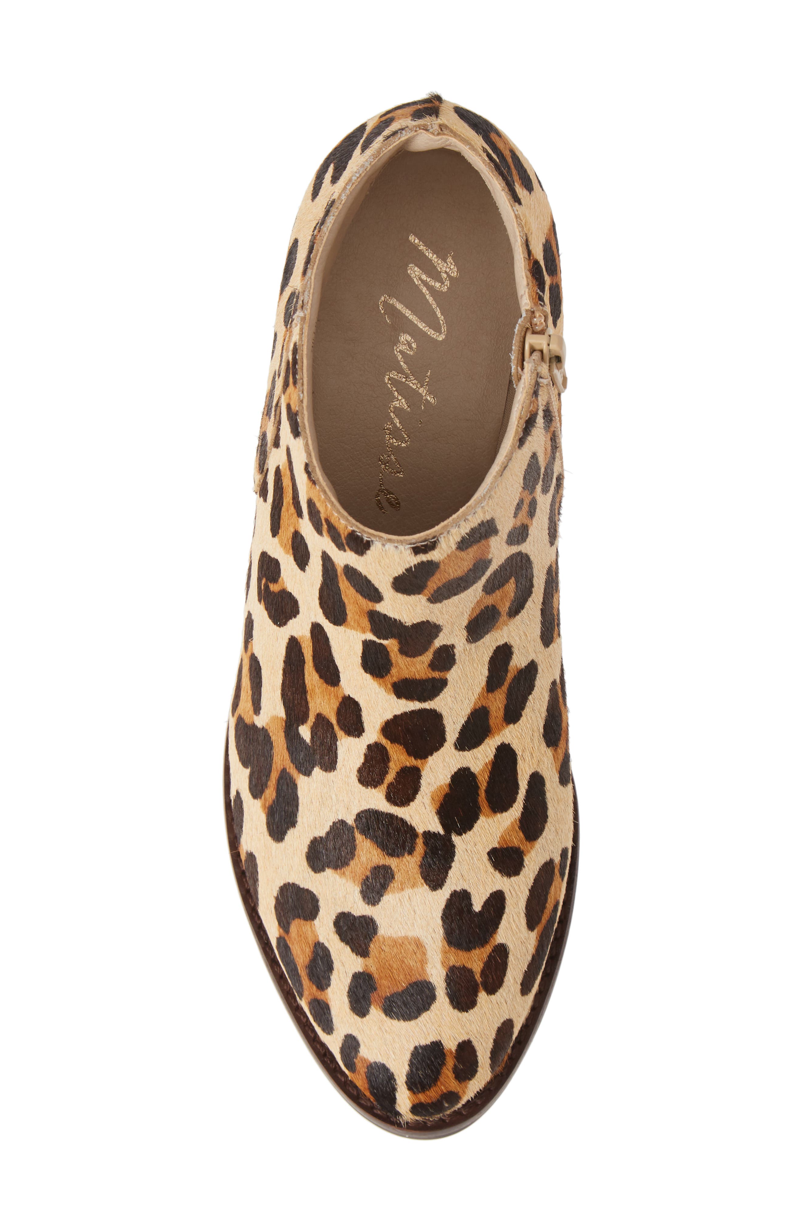 Billie Bootie, Alternate, color, LEOPARD PRINT CALF HAIR