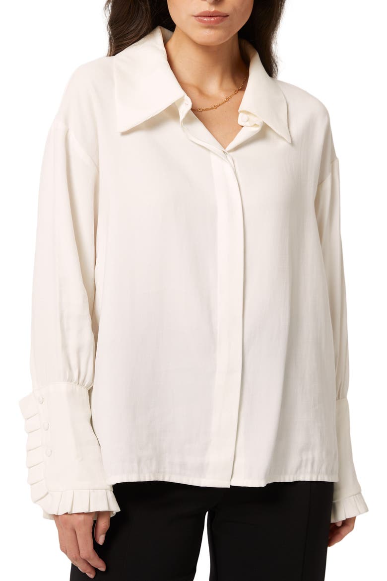 Antonia Blouse, Alternate, color, White