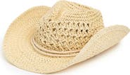 Vince Camuto Crochet Western Hat