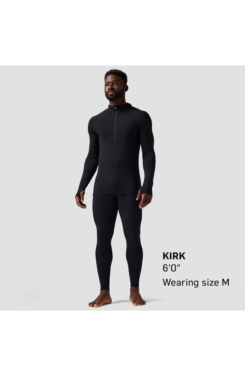 Backcountry Cedars Rws Merino Lt-Wt Baselayer Bottom - Men's, Alternate, color, Black