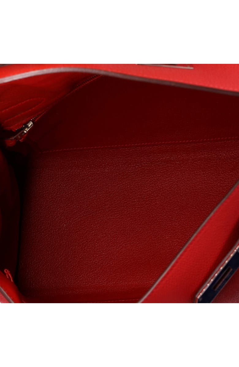 Pre-Owned Hermes Kelly Handbag Red Togo with Palladium Hardware 32, Alternate, color, Rouge Piment