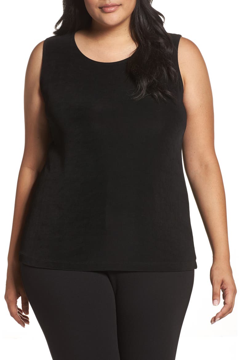 Tank Top, Main, color, BLACK