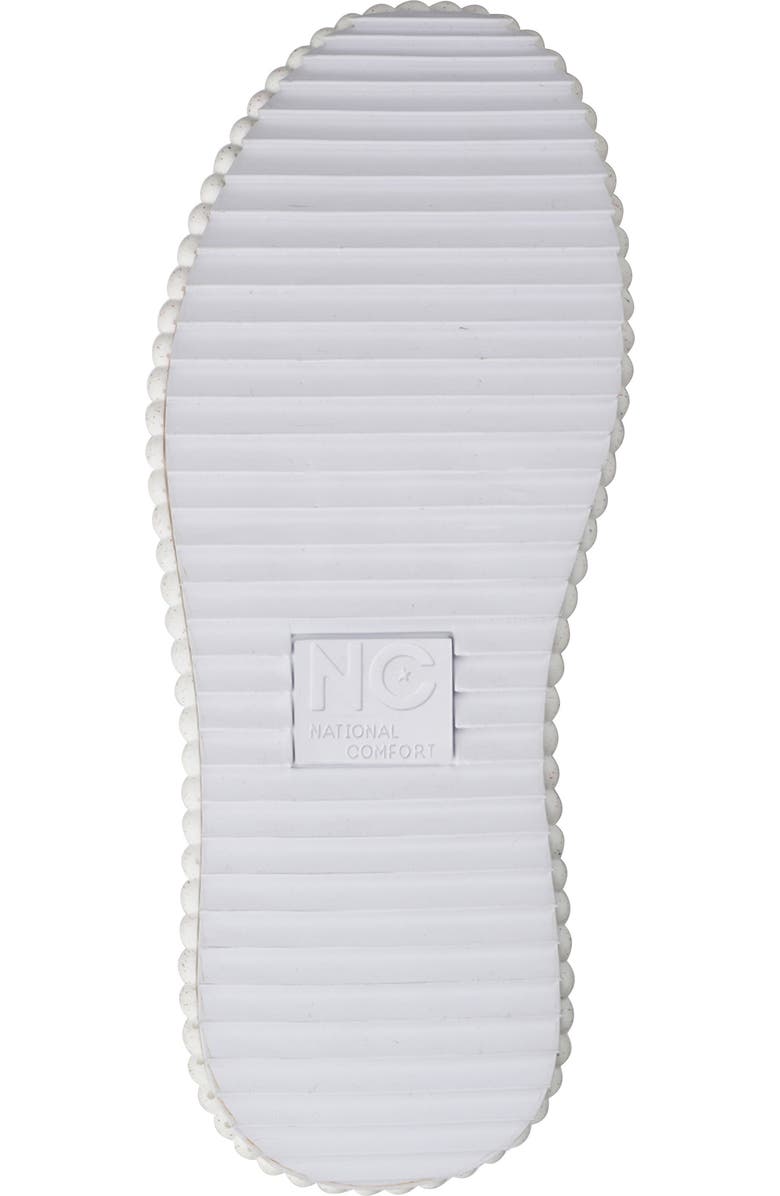 National Comfort Leather Sneaker, Alternate, color, Off White Leather