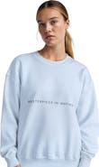 AKALIA Ria Heavy Cotton Crewneck Sweatshirt