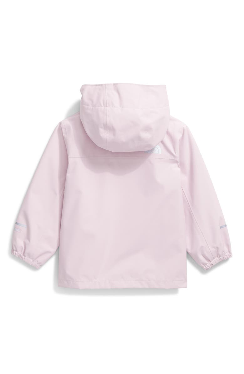 The North Face Antora Waterproof Recycled Polyester Rain Jacket, Alternate, color, Pale Blossom