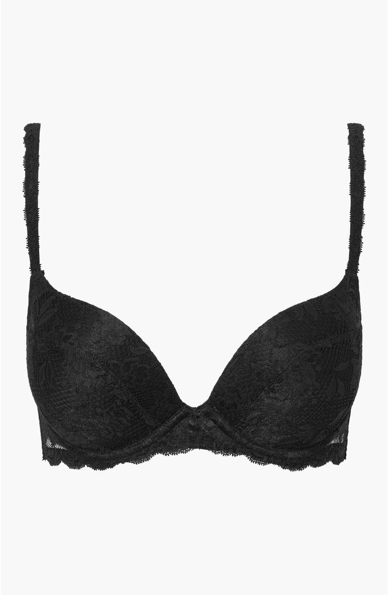 Cosabella Nsn Push Up Bra, Alternate, color, Black