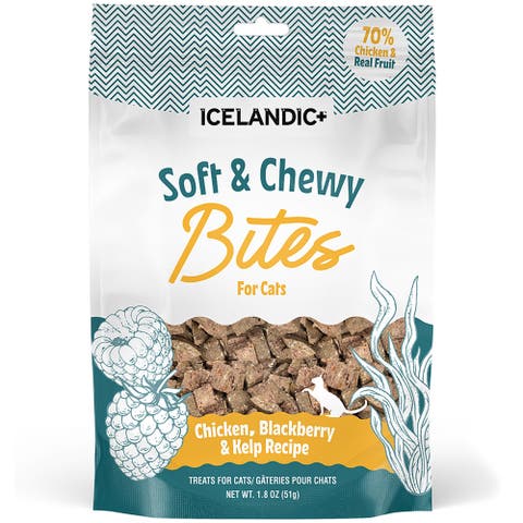 Soft & Chewy Bites, Chicken, Blackberry & Kelp, 1.8oz Cat Treats
