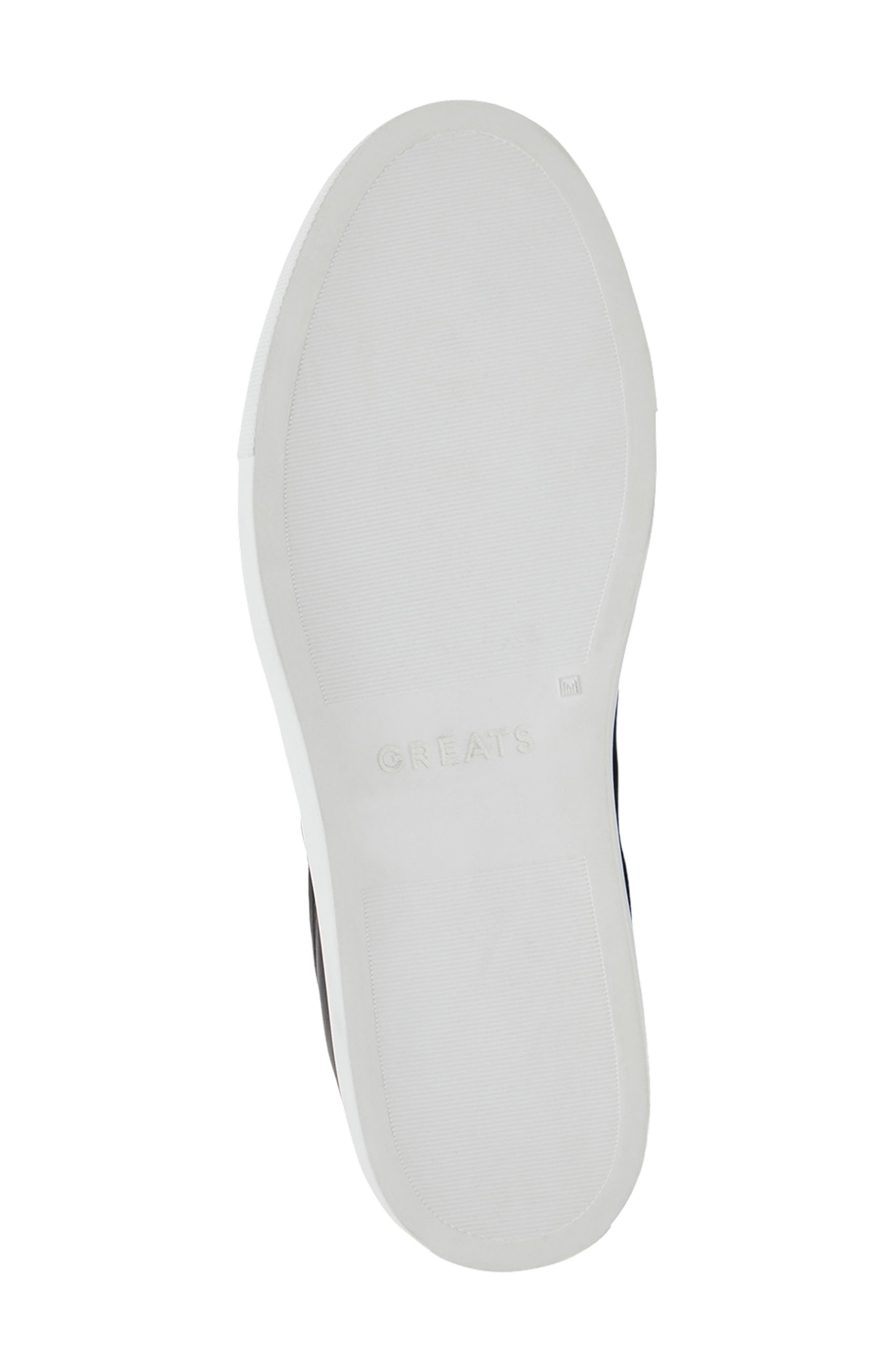 GREATS Charlie Low Top Sneaker, Alternate, color, Black/ White