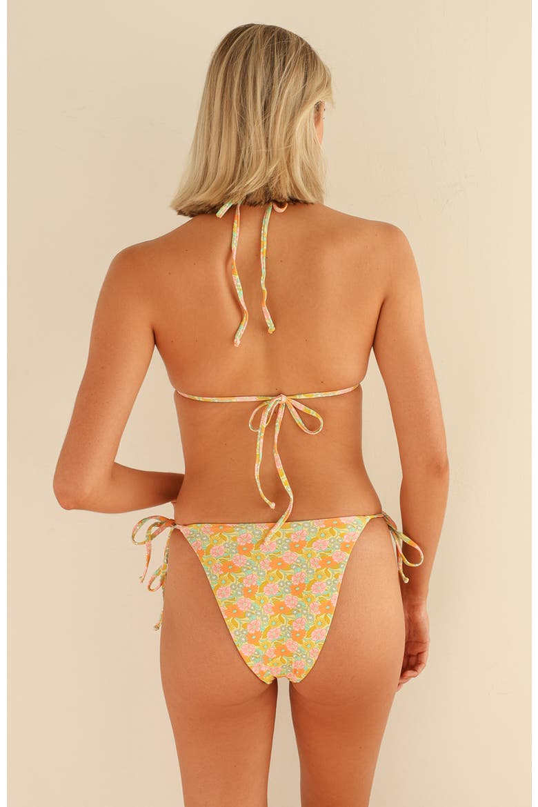 Mia Cheeky Bikini Bottom, Alternate, color, Sunset Grove