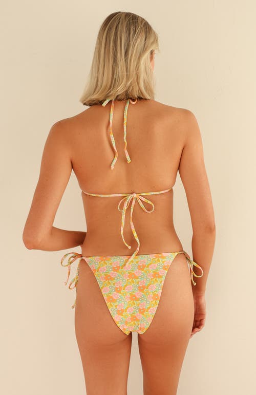 Dippin Daisys Mia Cheeky Bikini Bottom In Sunset Grove