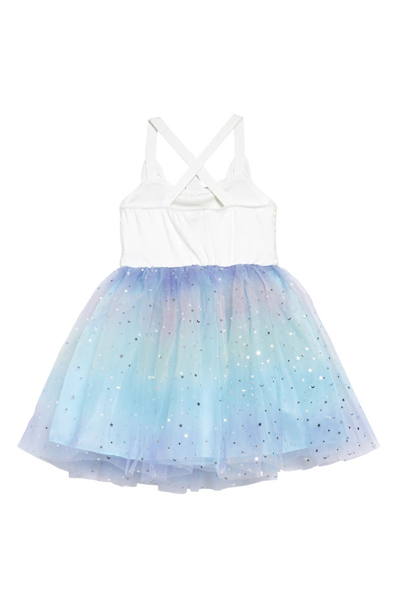 Zunie Sequin Unicorn Tutu Dress, Alternate, color, 