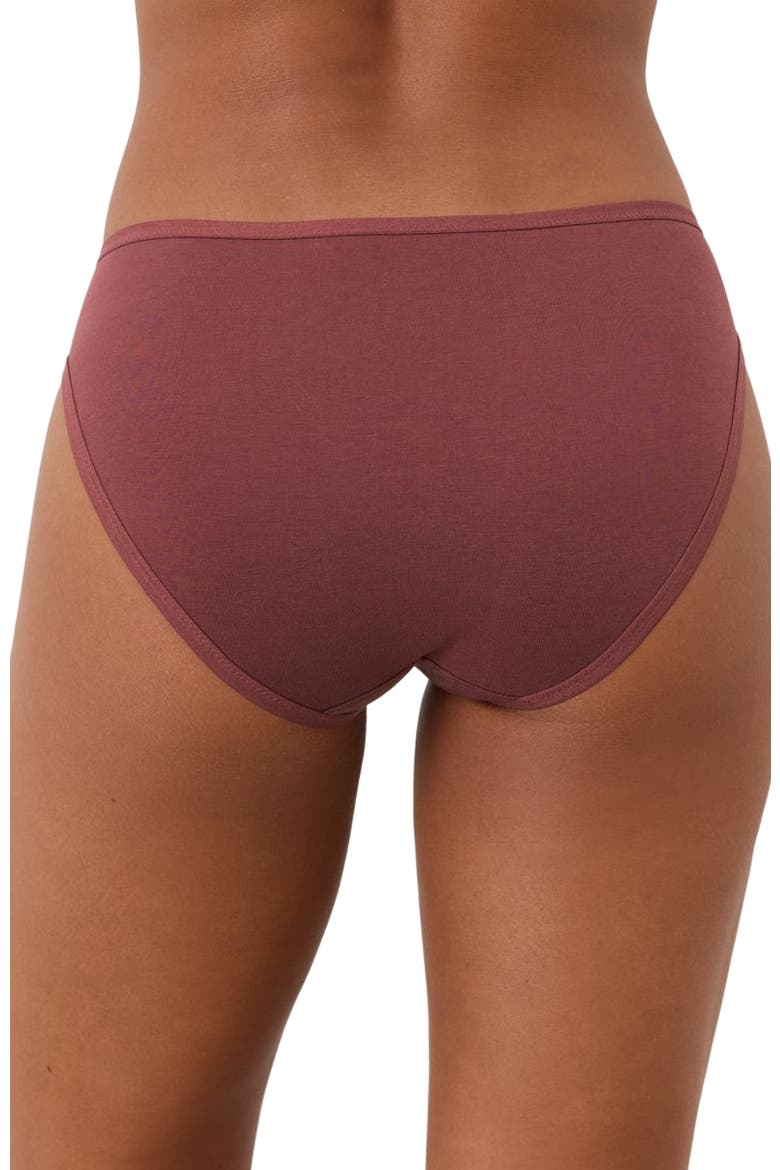 Everyday Classic Fit Bikini 5-Pack Made With Organic Cotton, Alternate, color, Everyday Lakeside Lilies