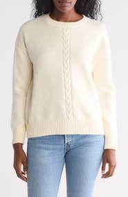 AREA STARS Gilly Cable Knit Sweater