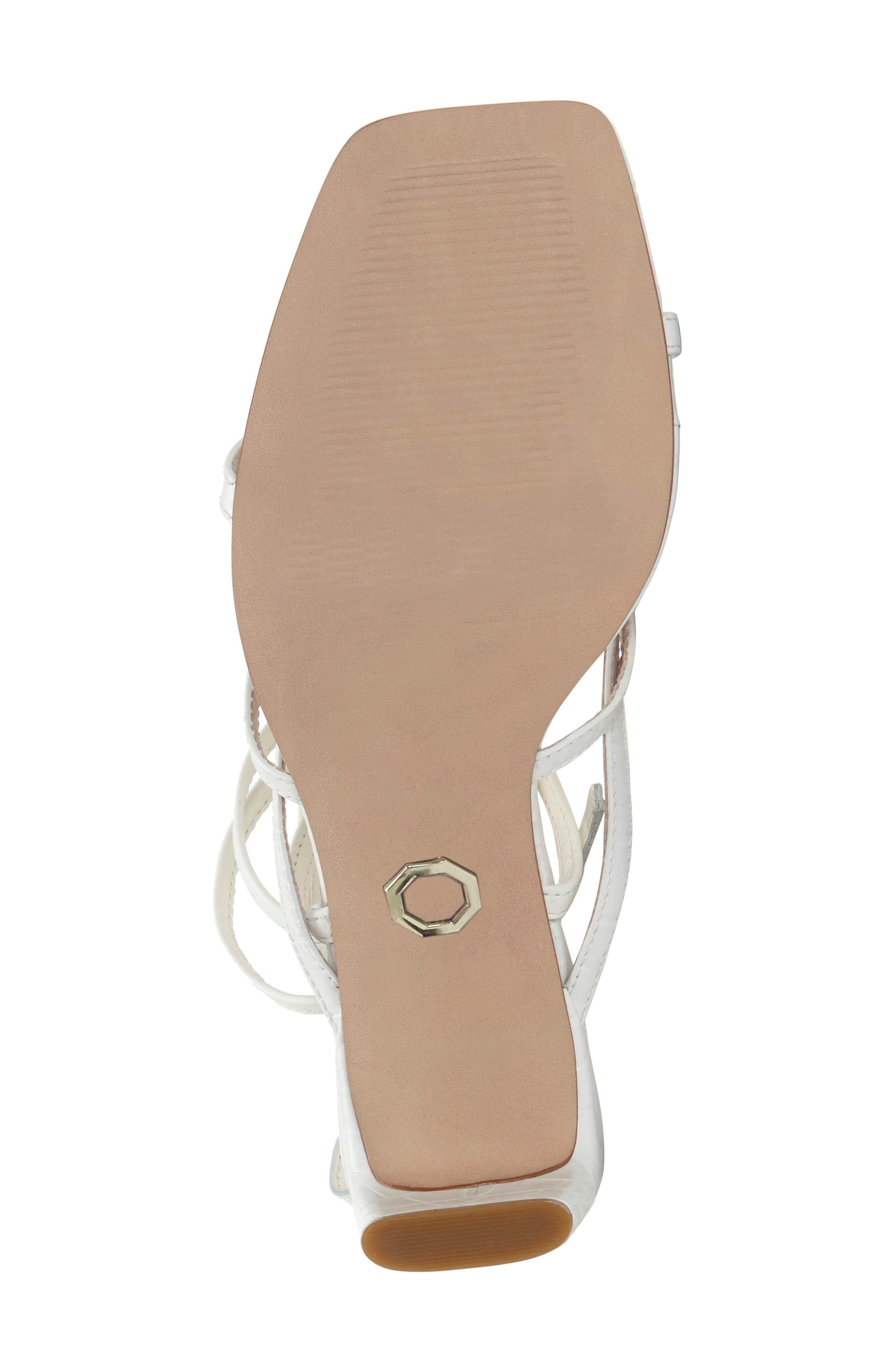 Lehana Wraparound Ankle Strap Sandal, Alternate, color, OPTIC WHITE LEATHER