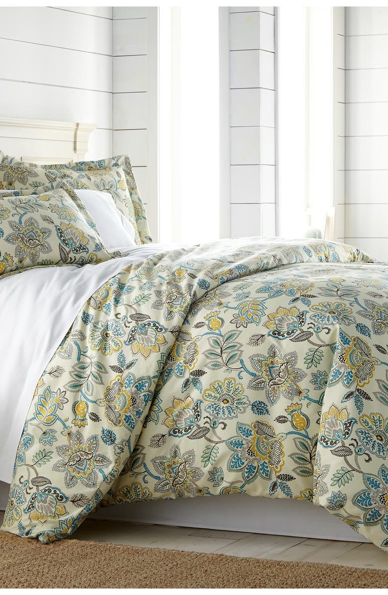 SOUTHSHORE FINE LINENS Wanderlust Oversize Duvet Set, Main, color, Cream