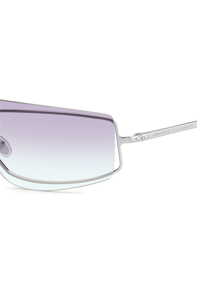 Isabel Marant 99mm Gradient Oversize Shield Sunglasses, Alternate, color, 