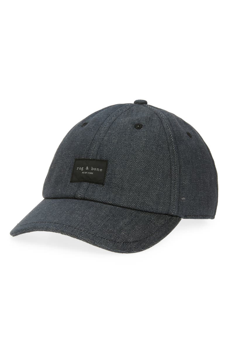 rag & bone Addison Baseball Cap, Main, color,