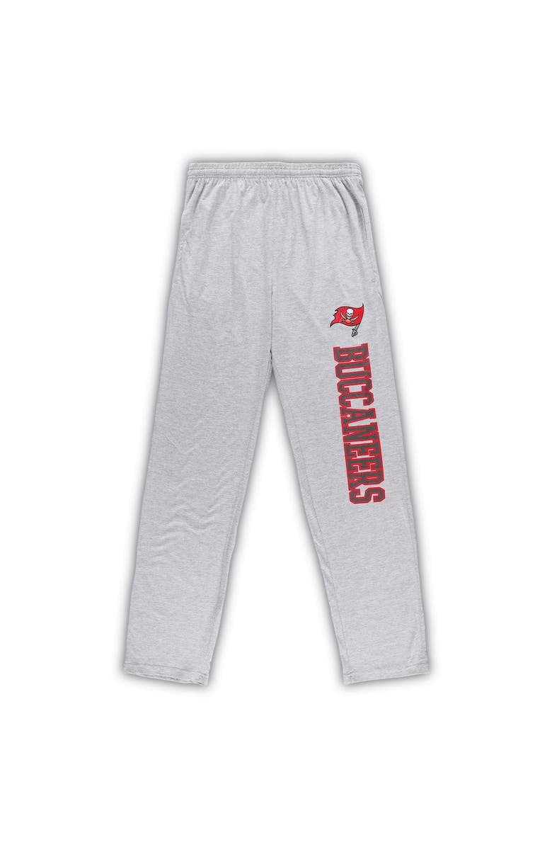 CONCEPTS SPORT Men's Concepts Sport Red/Heathered Gray Tampa Bay Buccaneers Big & Tall T-Shirt & Pants Sleep Set, Alternate, color, Red