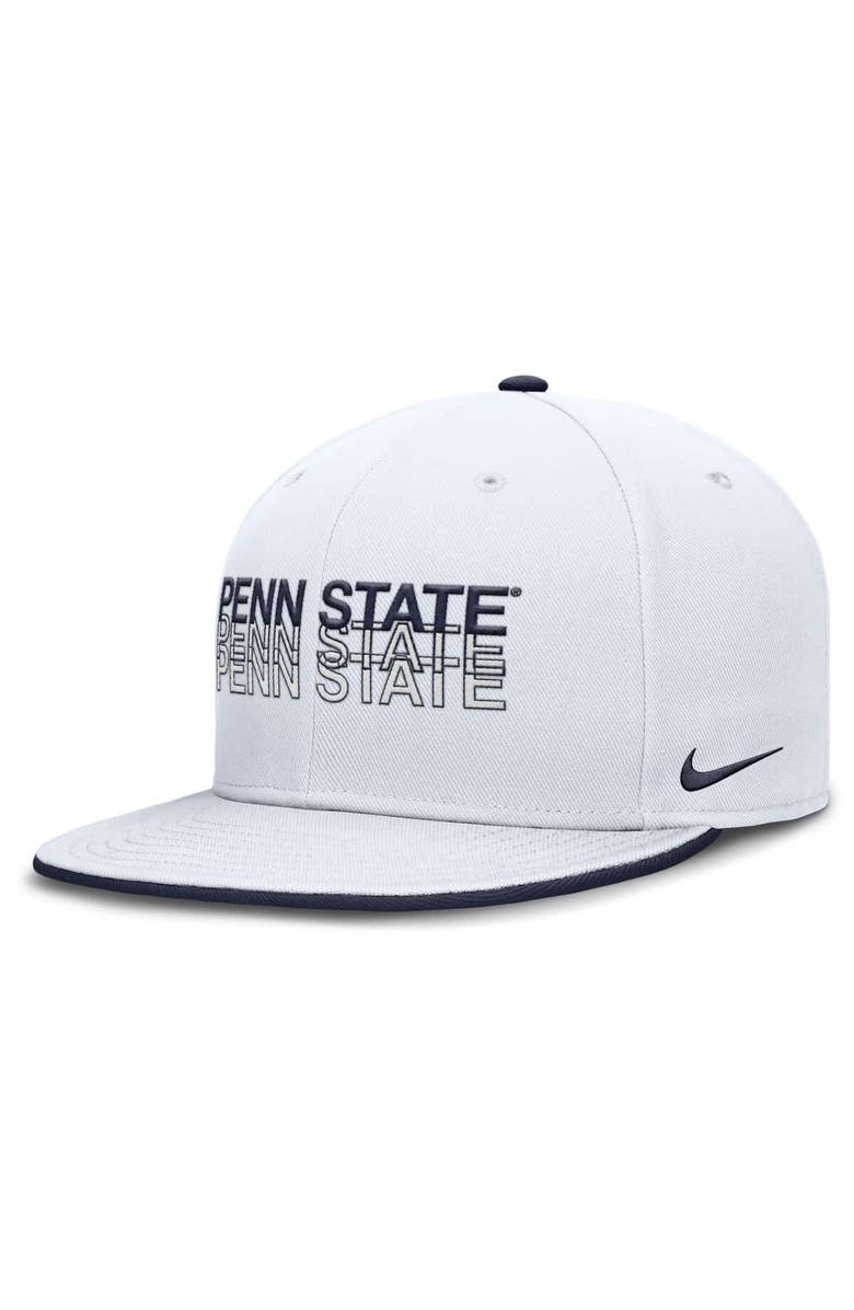 Nike Men's Nike White Penn State Nittany Lions True Primetime Performance Fitted Hat, Alternate, color, White