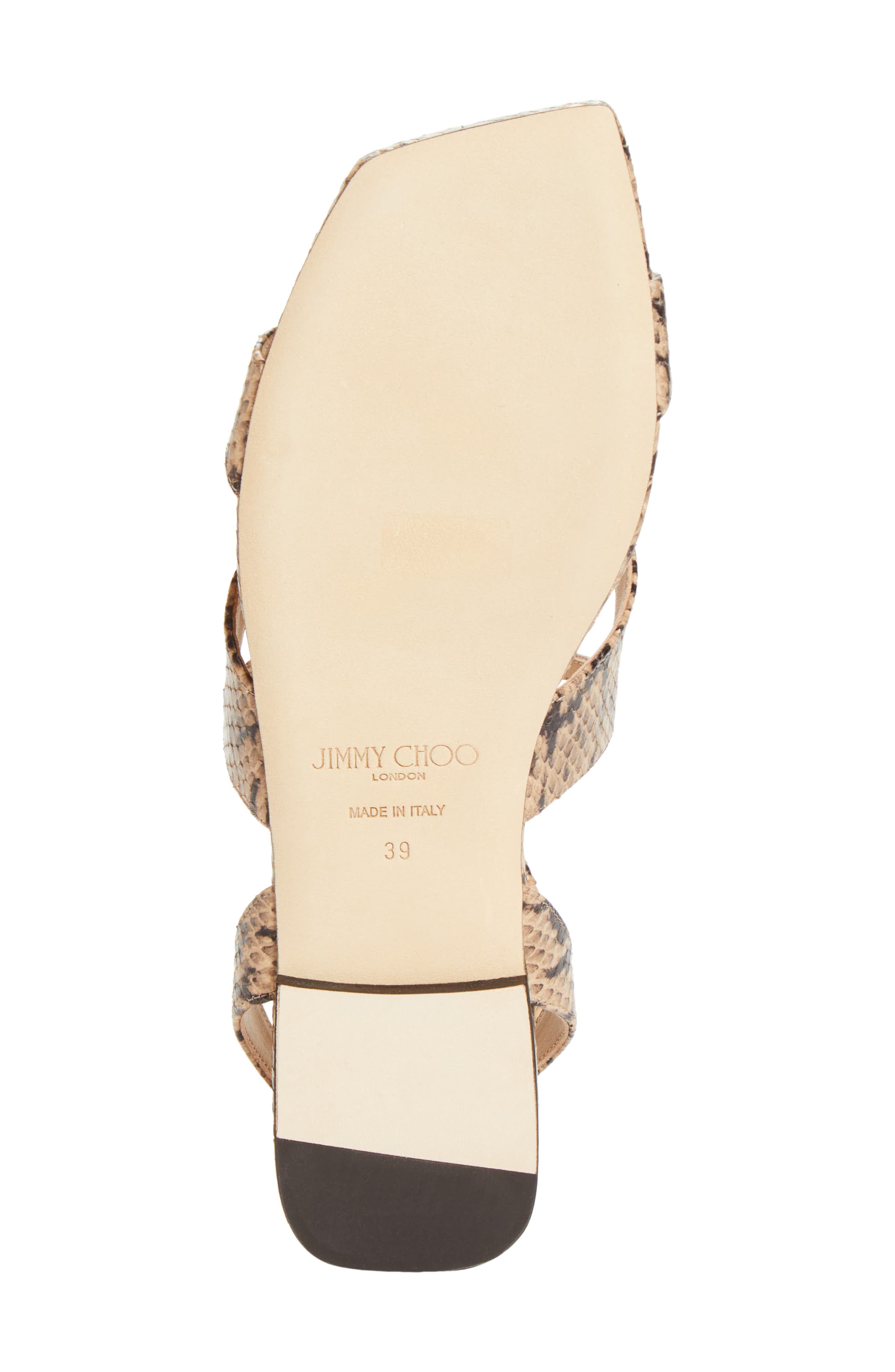 Jimmy Choo Ayla Strappy Sandal, Alternate, color, Chai