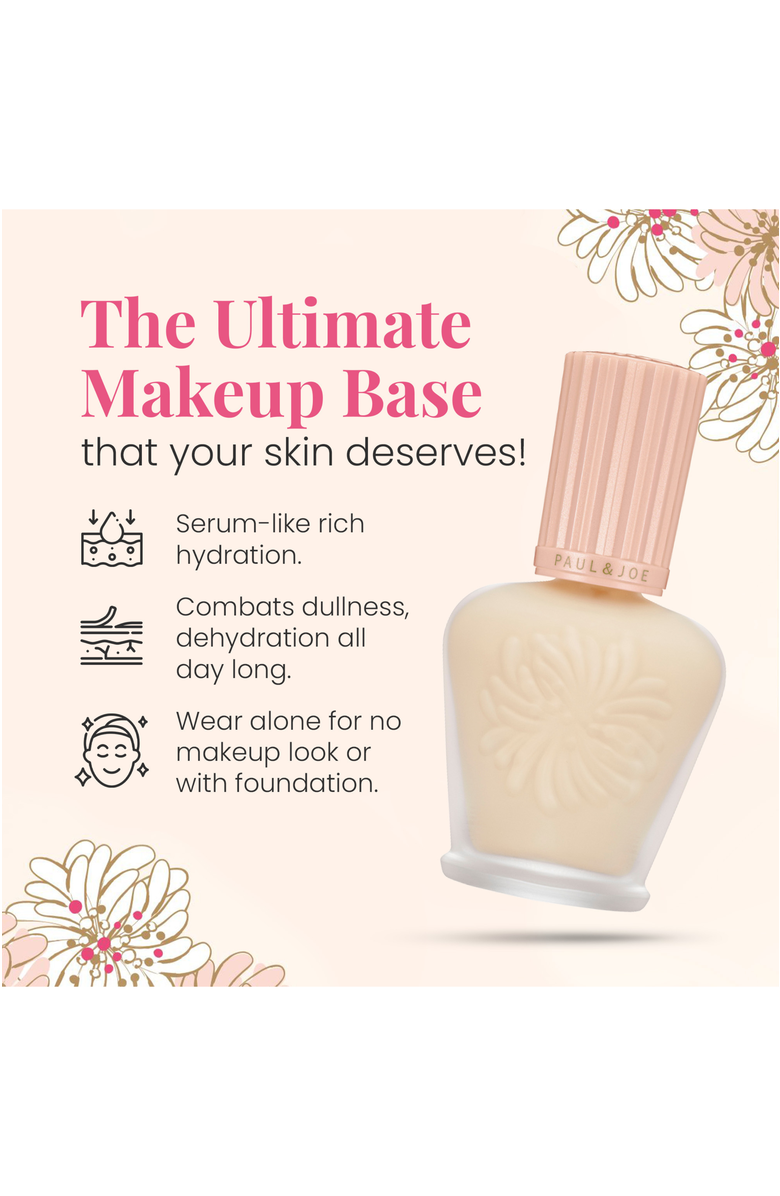 Paul 
Joe Moisturizing Foundation Primer, Alternate, color, Clear 03