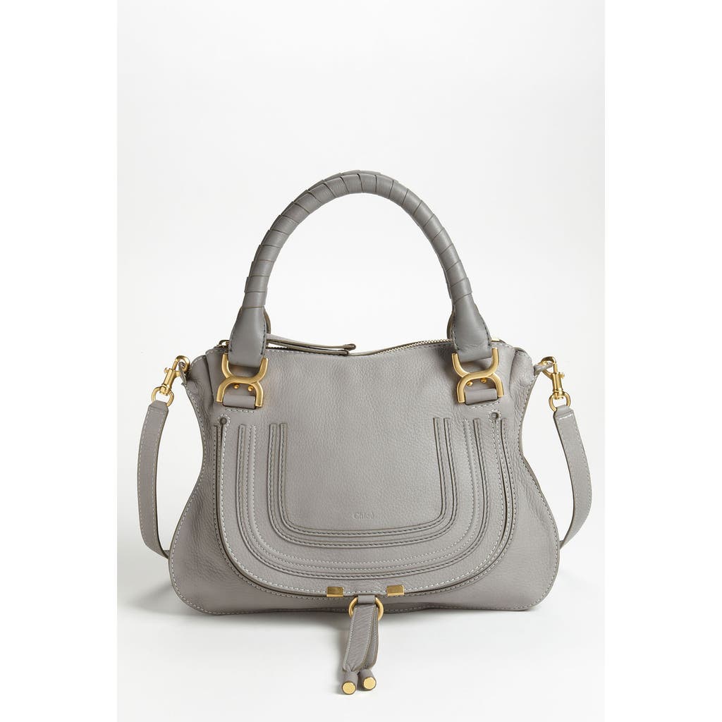 Chloé Medium Marcie Calfskin Leather Satchel