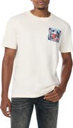 True Religion Buddha Motif Graphic T-Shirt