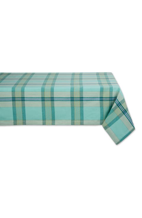 Trellis Plaid Tablecloth