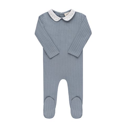 Looms Wave Collection - Pin Dot Collar Footie