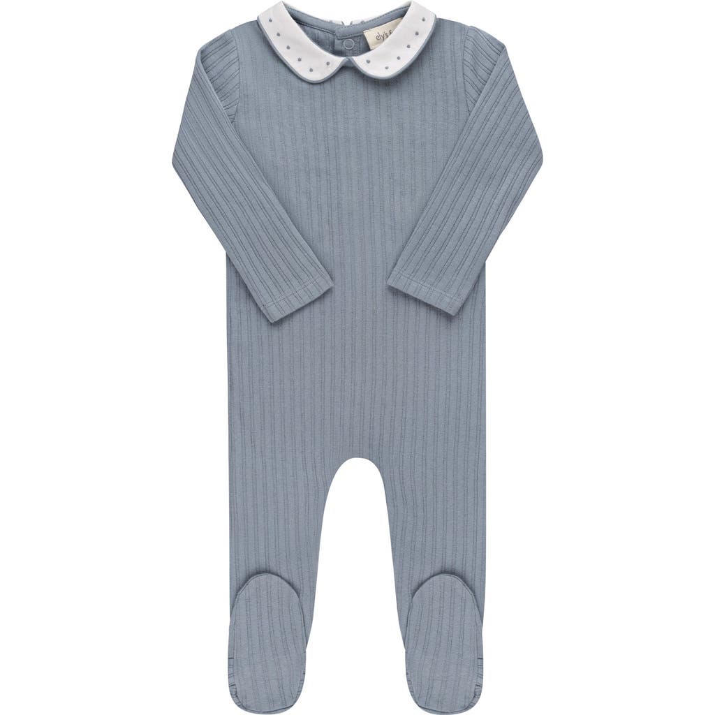 Ely's & Co. Looms Wave Collection In Blue Pin Dot