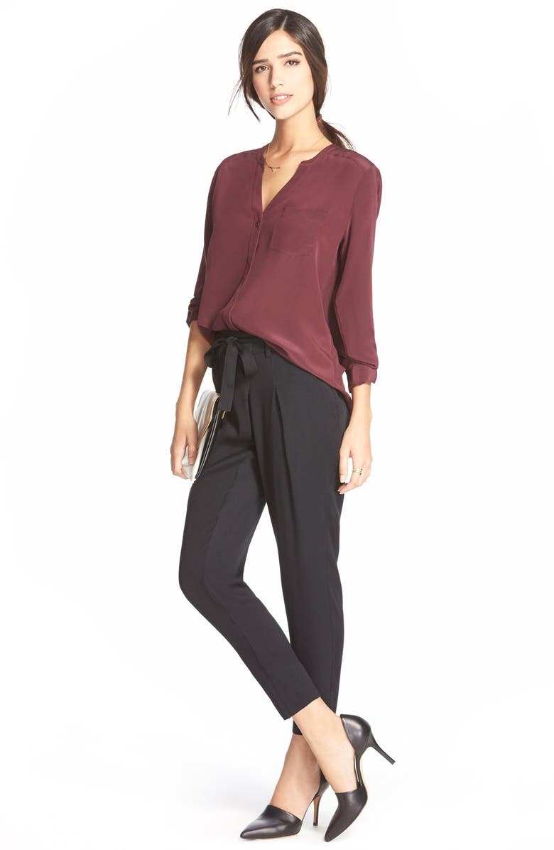 Trouvé Tie Detail Pants, Alternate, color, 