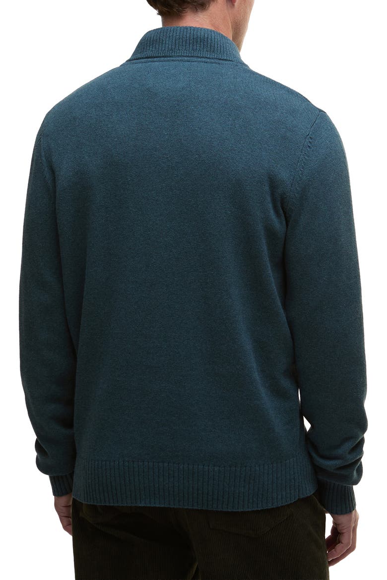 Kelson Half Zip Sweater, Alternate, color, MALLARD GREEN