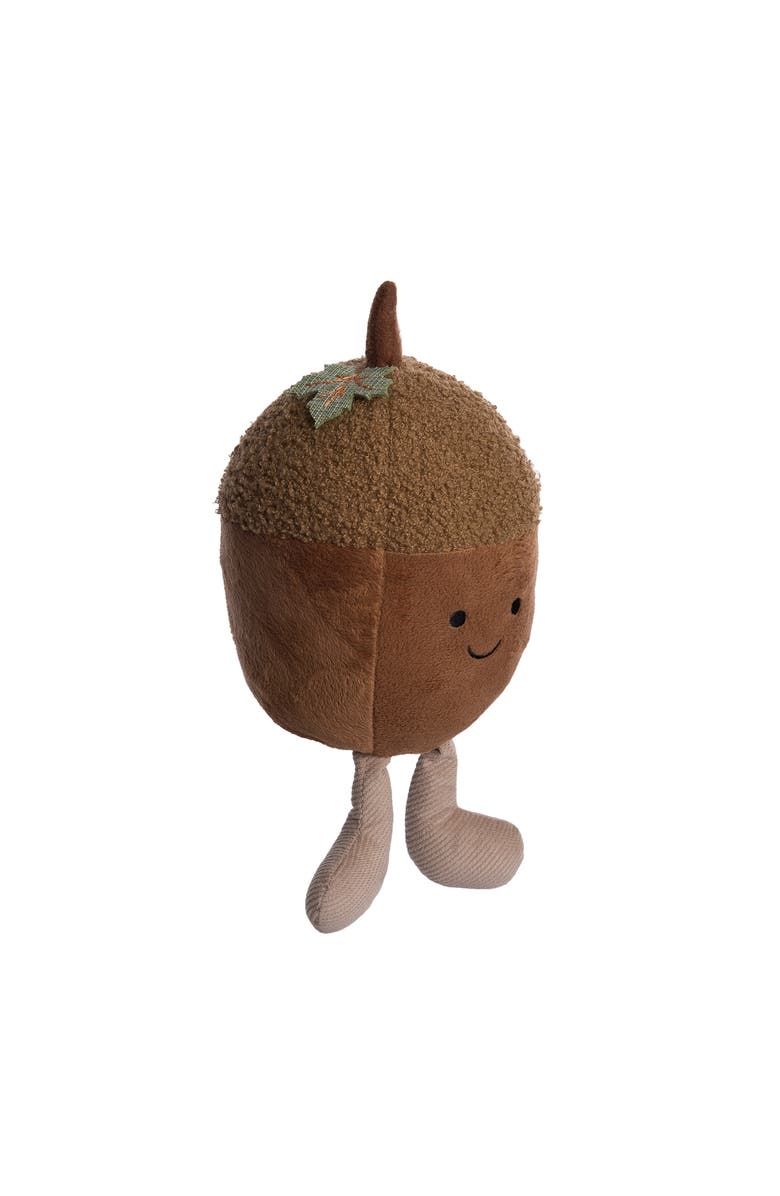 Transpac Plush Acorn Tree Ornaments for Fall Harvest Decor Gifts, Alternate, color, Black