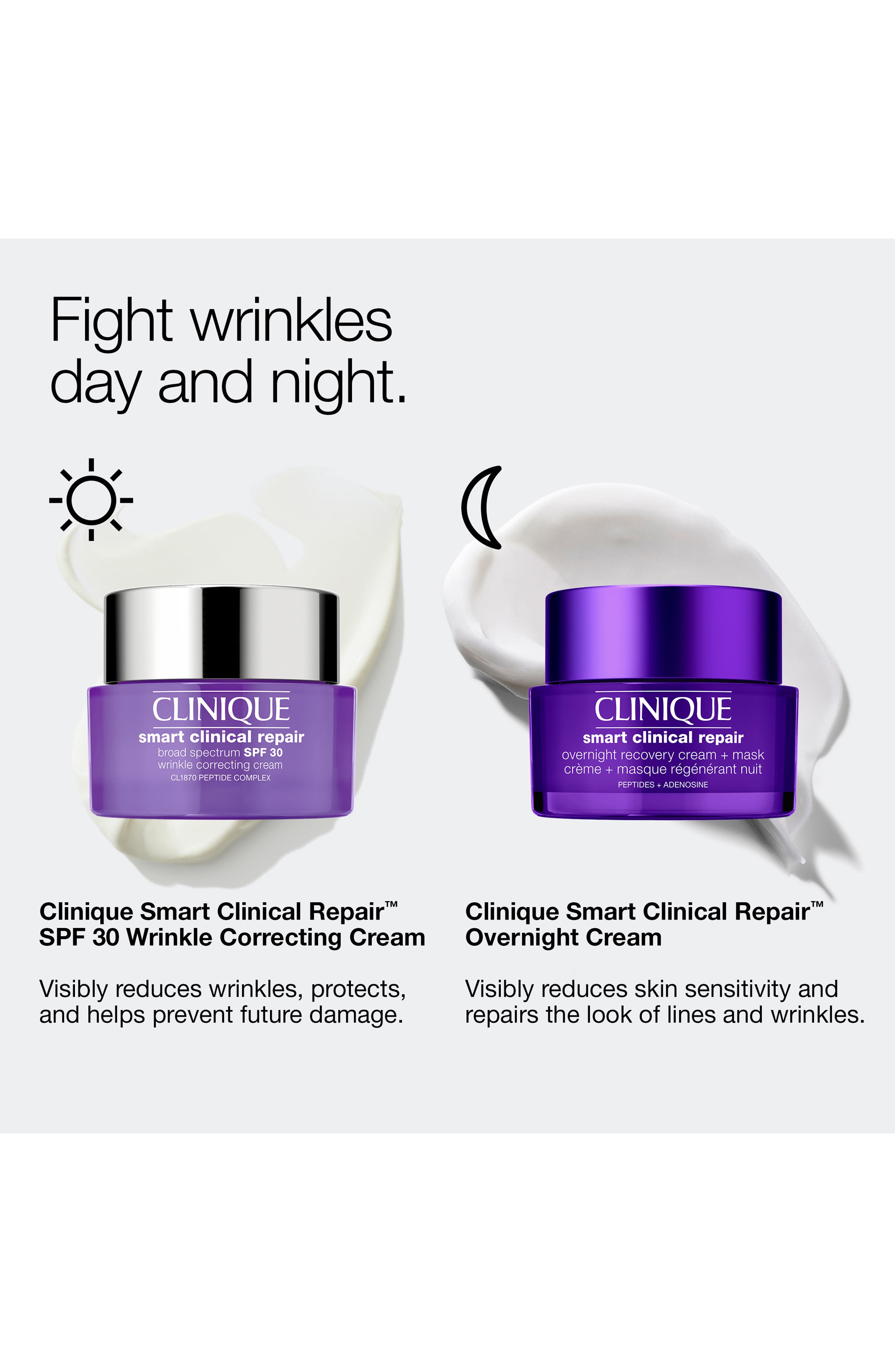 Smart Clinical Repair™ Overnight Recovery Face Cream + Mask (Women