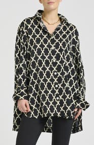 SHIRTY Marnie Oversized Printed Shirt