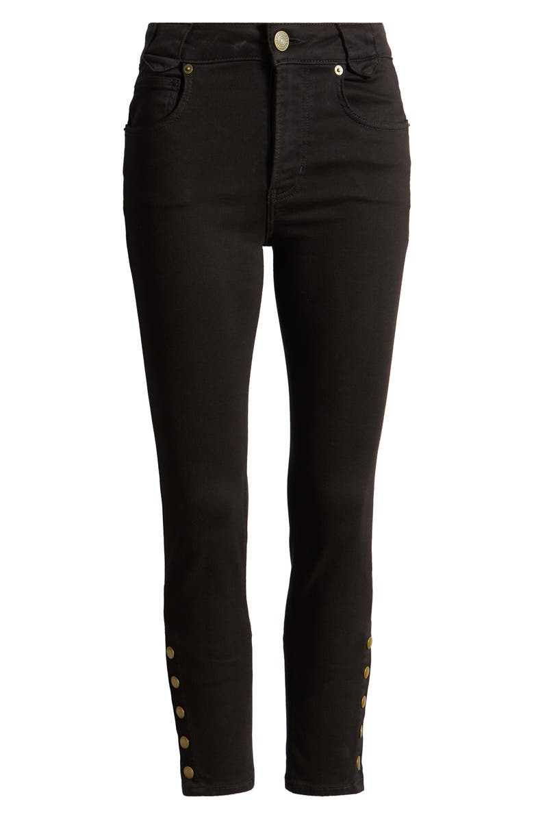 FRAME The Snapped Denim Leggings, Alternate, color, 