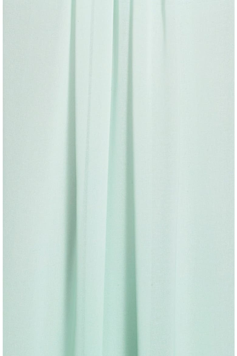 'Daria' Ombré Chiffon A-Line Gown, Alternate, color, SEAFOAM