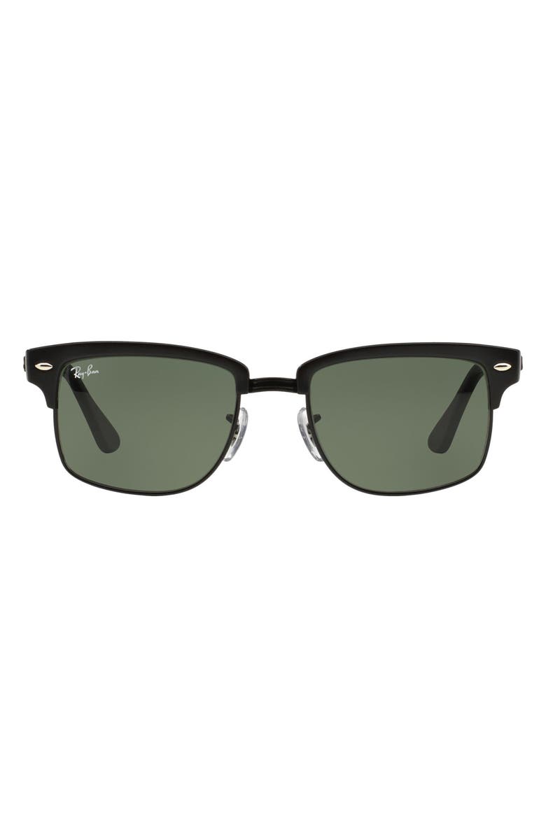 Ray-Ban 'Clubmaster' Square 52mm Sunglasses, Main, color,
