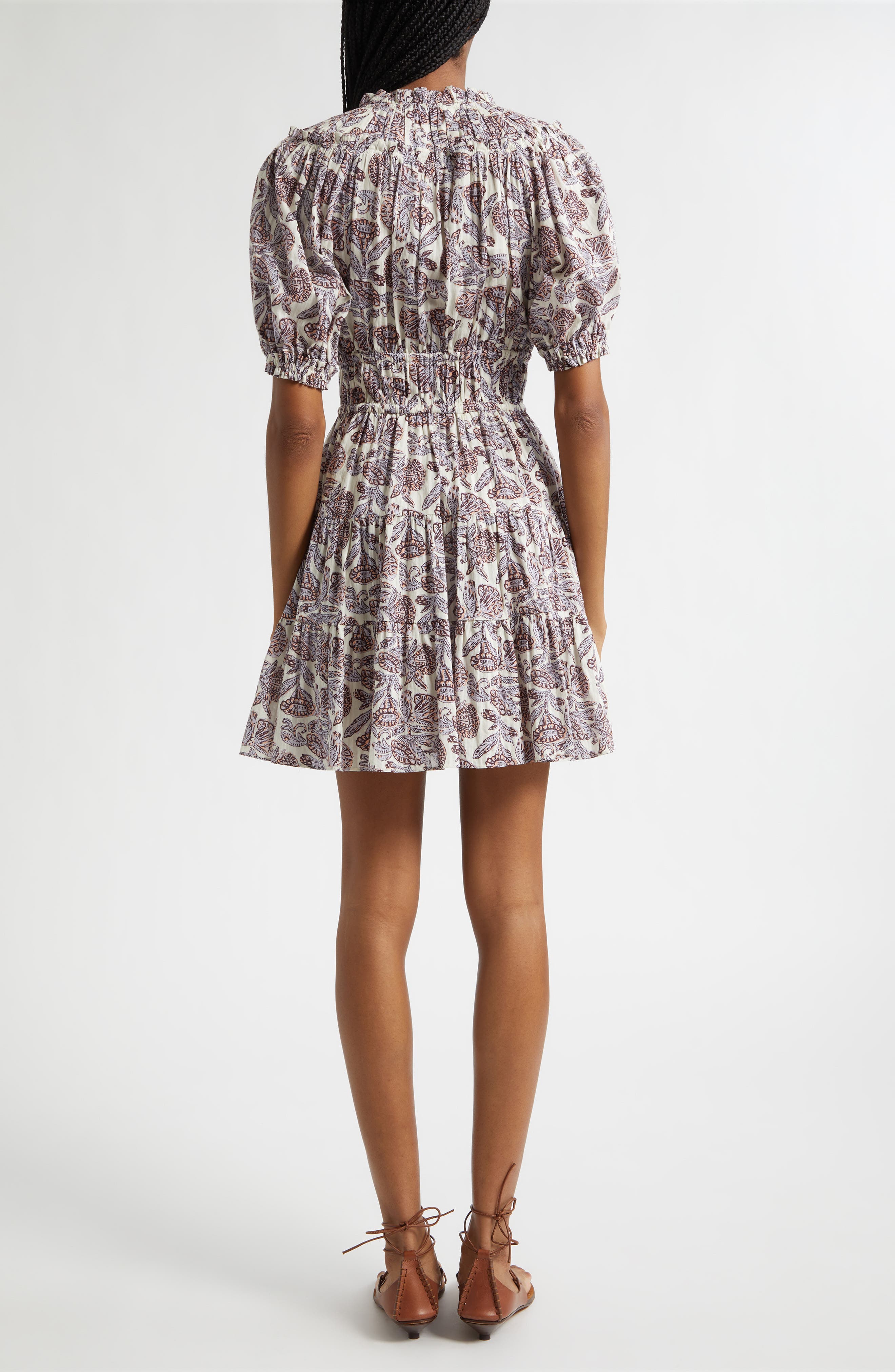 Soffia Print Tiered Dress - image 2