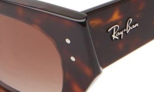 Ray Ban Ray-ban Zena 52mm Geometric Sunglasses In Havana