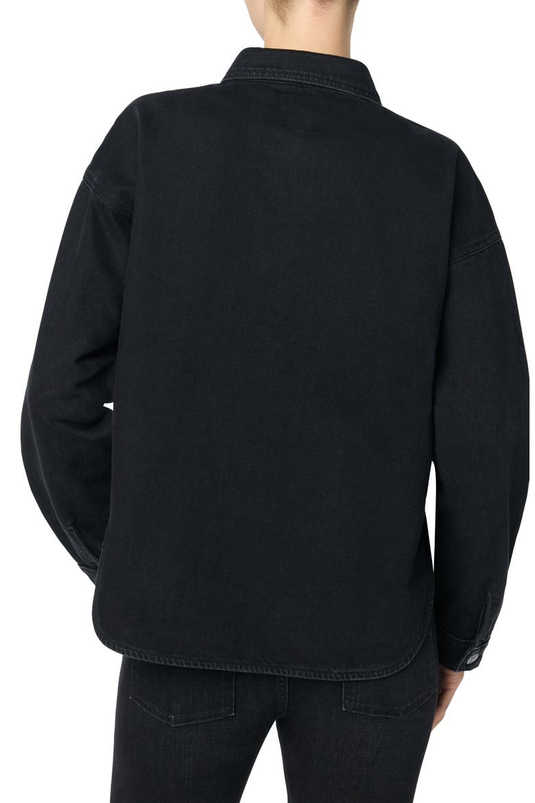 Casual Denim Jacket, Alternate, color, KAWAGUCHI