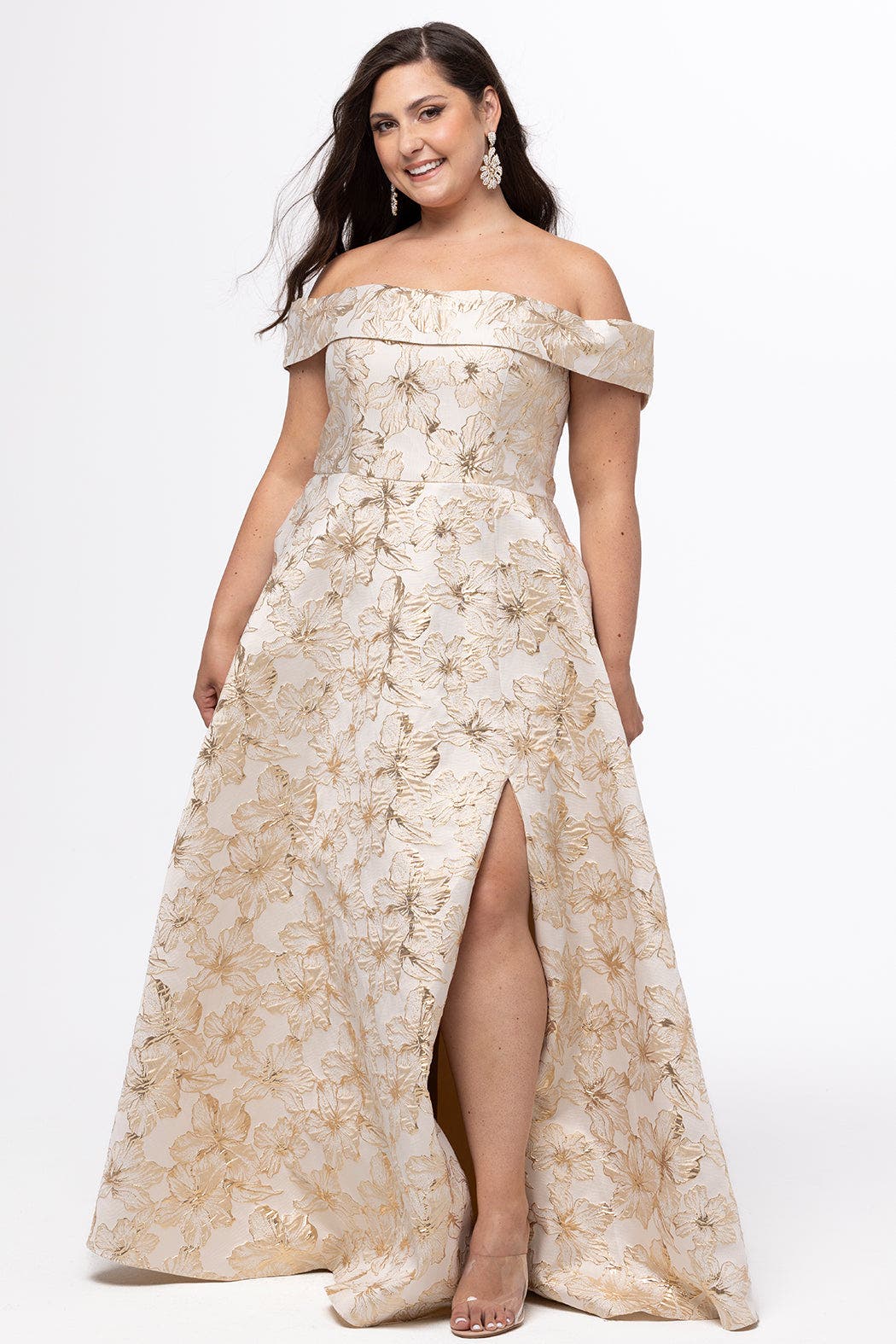 Gold Floral