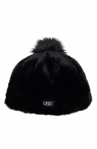UGG® Kids' Faux Fur Pompom Beanie