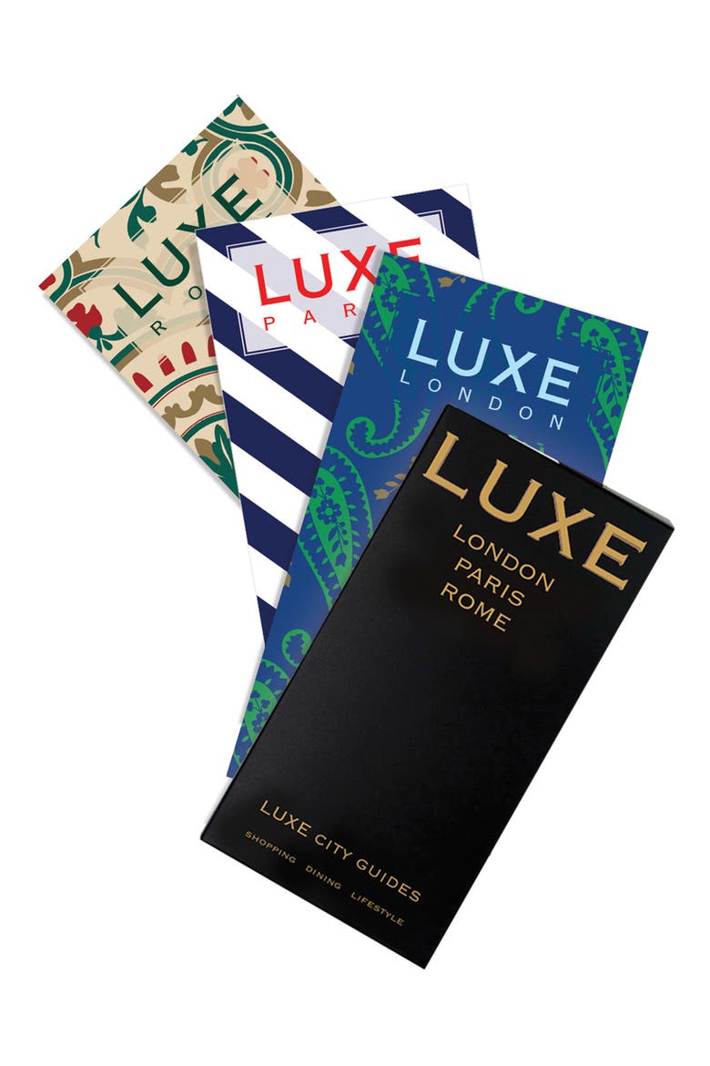 LUXE City Guide Travel Set, Main, color, EUROPE: LONDON, PARIS, ROME