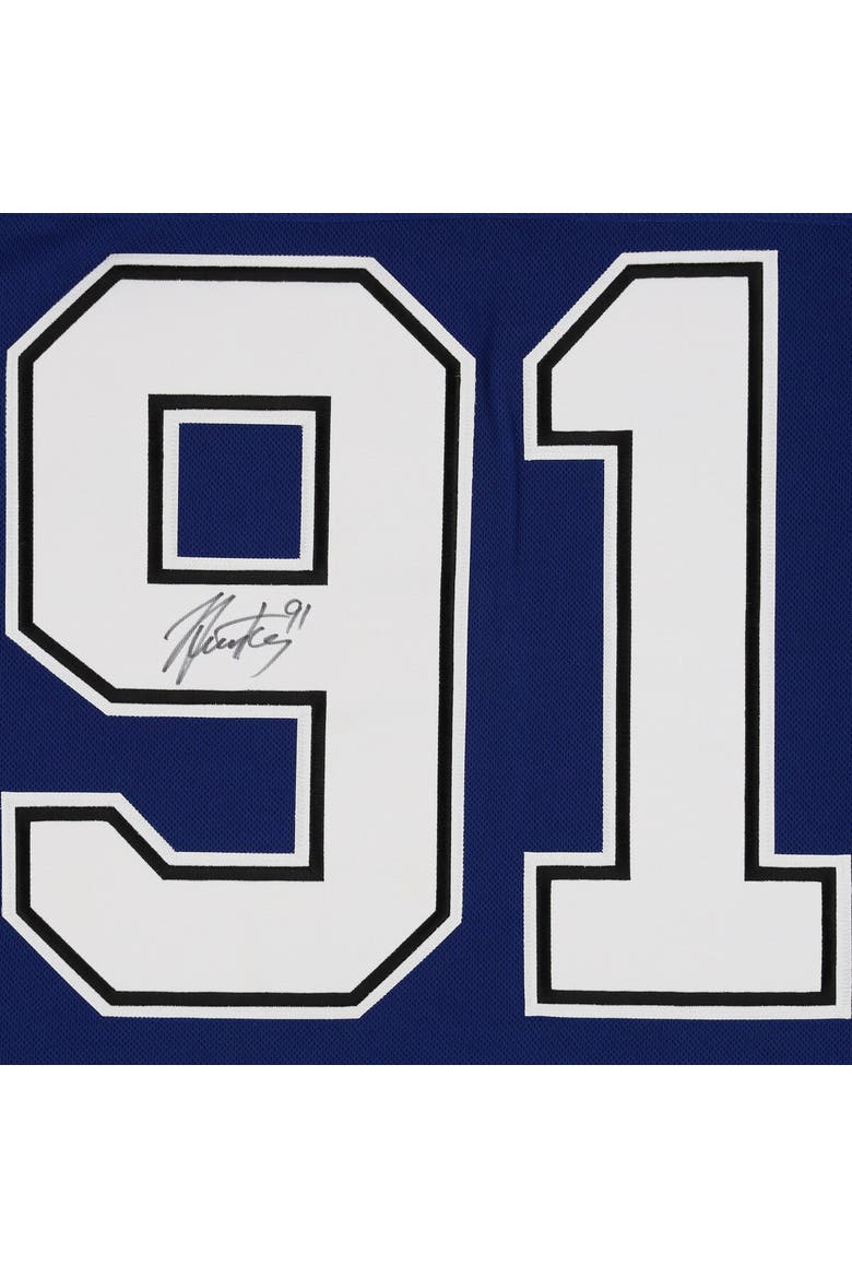 Steven Stamkos Tampa Bay Lightning Autographed Blue Adidas Authentic Jersey, Alternate, color, Blue